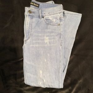 Express light-wash Jean Leggings